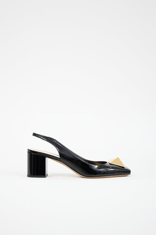 Valentino Patent One Stud Heel