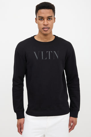 Valentino VLTN Logo Crewneck Sweater