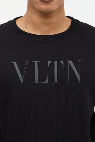 Valentino VLTN Logo Crewneck Sweater