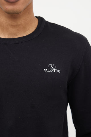 Valentino VLogo Crewneck Sweater