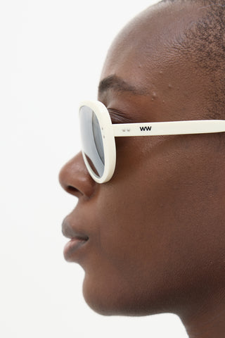 Vallon X Wayne Wong Ski Aviator Sunglasses