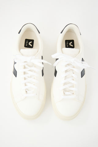 Veja White Leather Campo Sneaker