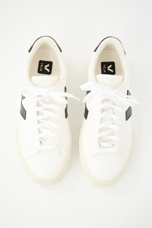 Veja White Leather Campo Sneaker