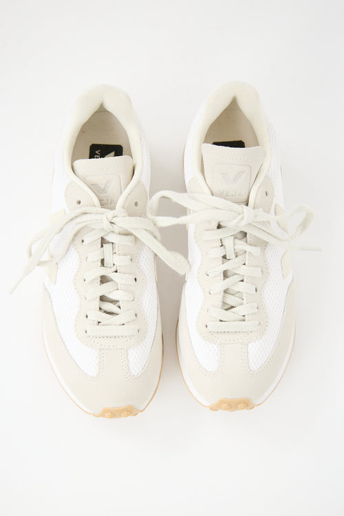 Veja White 
Grey Mesh Rio Branco Sneaker