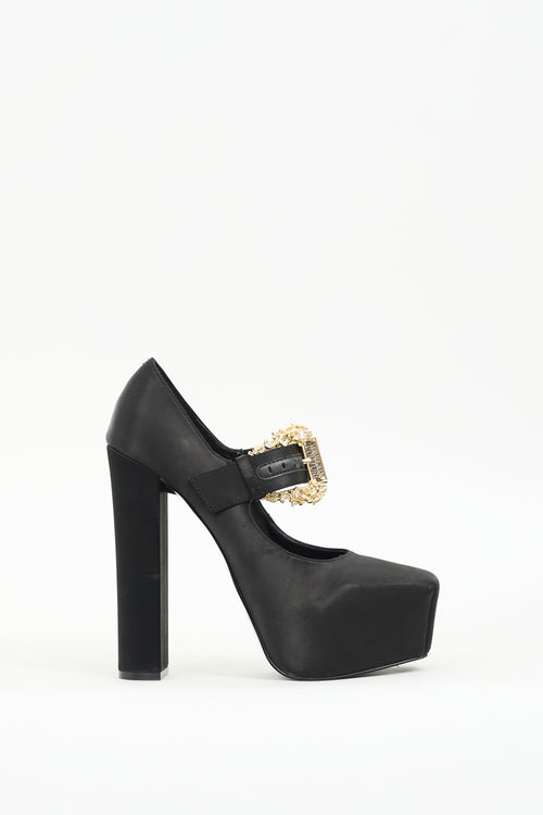 Versace Jeans Couture Black Hurley Pump