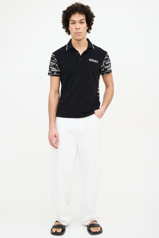 Versace Logo Polo