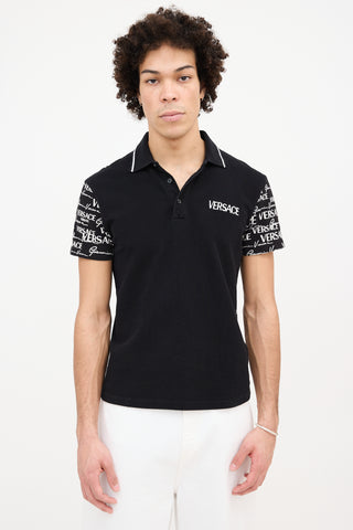 Versace Logo Polo