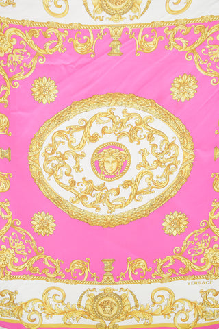 Pink 
Gold Barocco Scarf