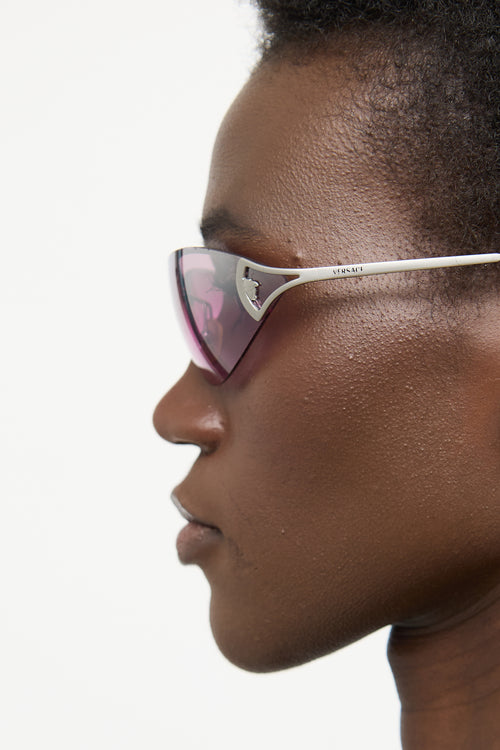 Versace MOD 2014 Purple Sunglasses