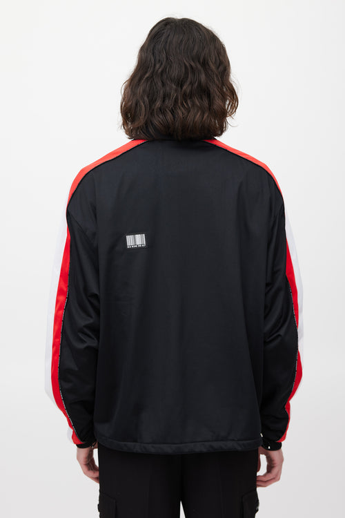 Vetements Black 
Multicolour Barcode Track Jacket