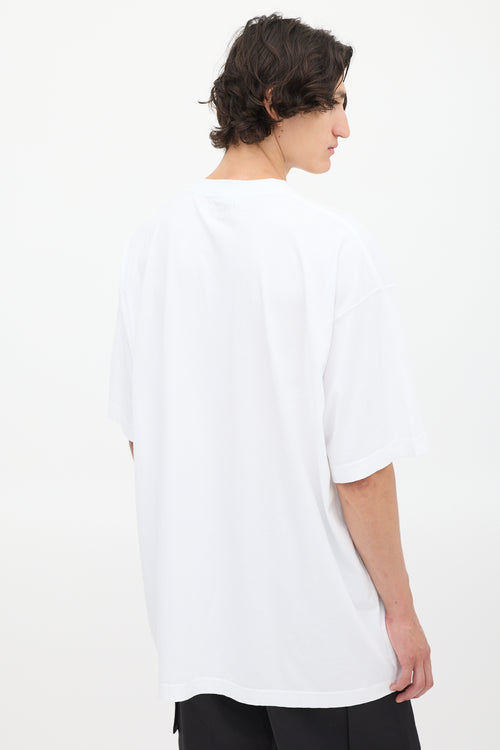 Vetements White Est.2013 Logo T-Shirt