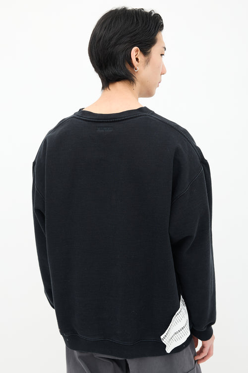 Vetements A/W 2020 Black Logo Sweatshirt