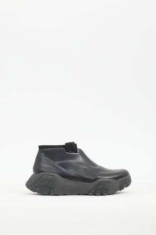 Vibram X Slam Jam Black Rubber LB214 Boot