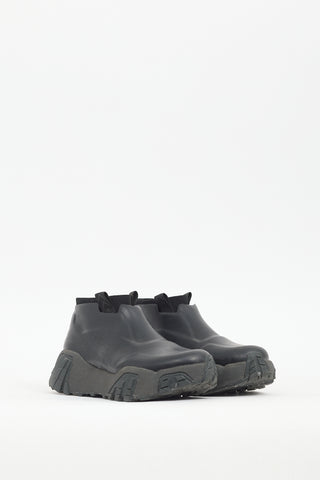 Vibram X Slam Jam Black Rubber LB214 Boot