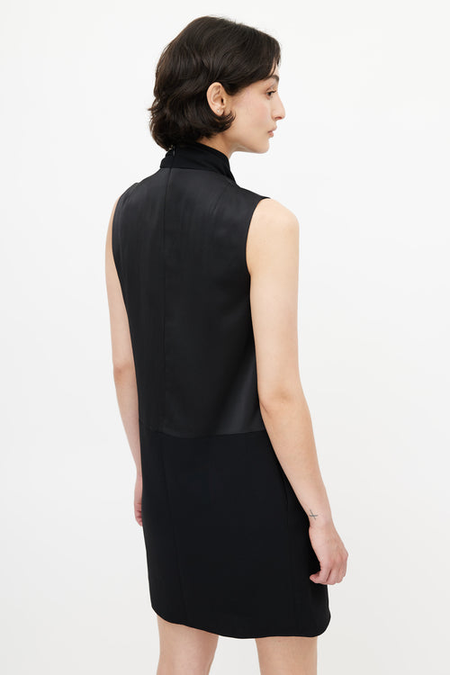 Victoria Beckham Black Twisted Shift Dress