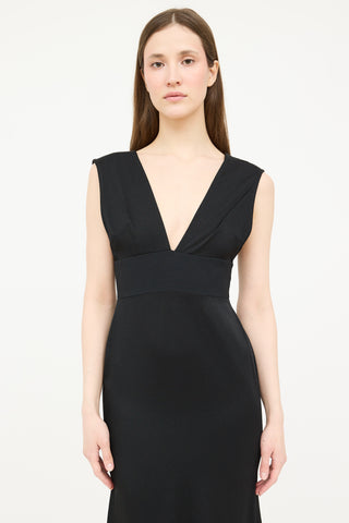 Victoria Beckham Darted Maxi Dress