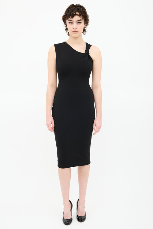 Victoria Beckham Knotted Collar Dress