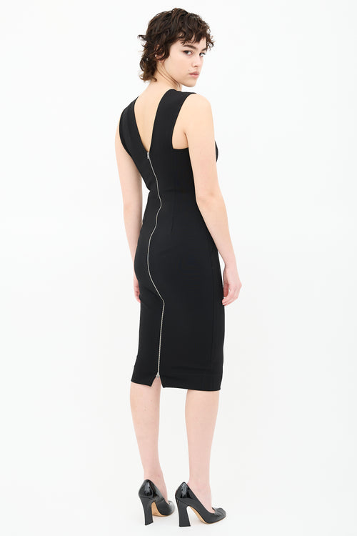 Victoria Beckham Knotted Collar Dress