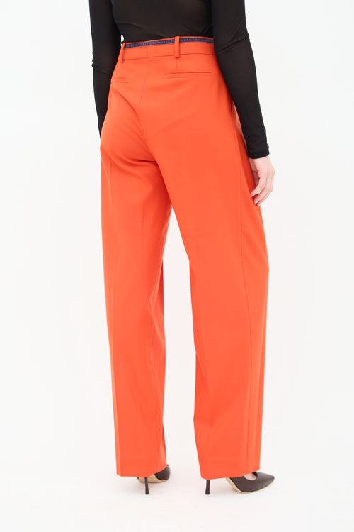 Victoria Beckham Straight Leg Trouser