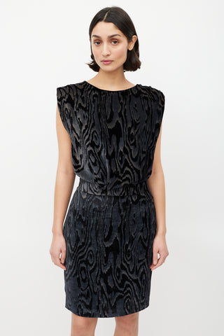 Viktor 
Rolf Grey 
Black Velvet Dress