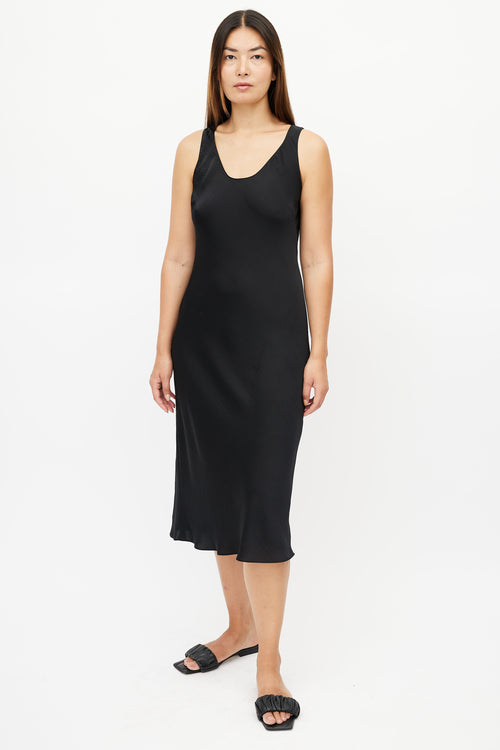 Vince Black Slip Dress