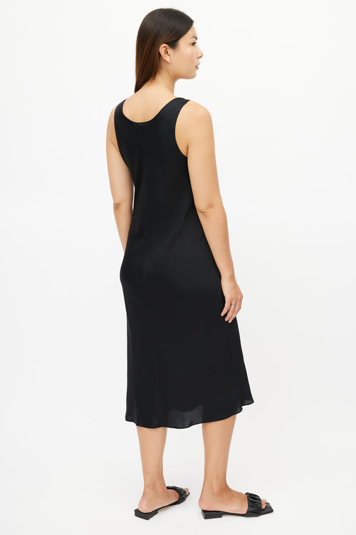 Vince Black Slip Dress