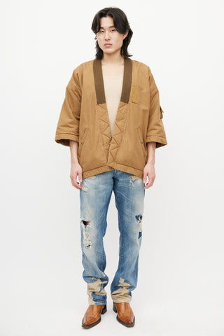 Visvim Brown Padded Jacket