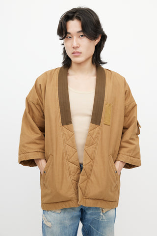 Visvim Brown Padded Jacket