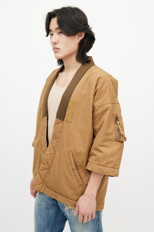 Visvim Brown Padded Jacket