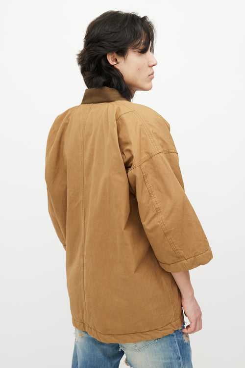 Visvim Brown Padded Jacket