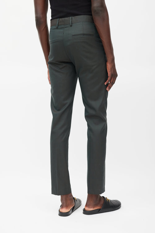 Vivienne Westwood Green Iridescent Trouser