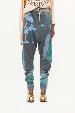 Vivienne Westwood Grey 
Multicolour Balloon Sparkle Jogger