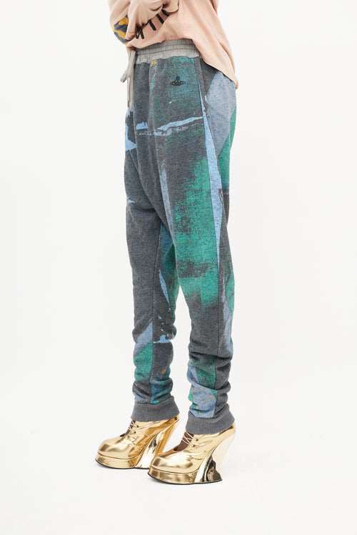 Vivienne Westwood Grey 
Multicolour Balloon Sparkle Jogger