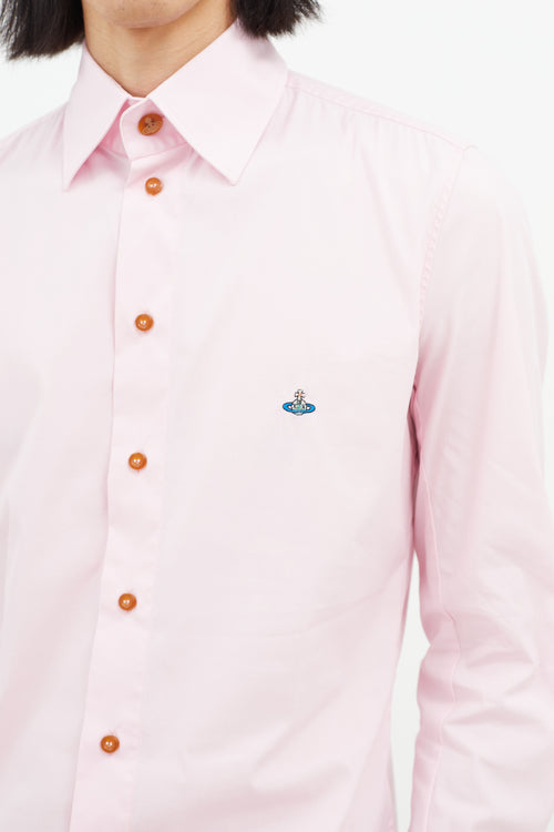 Vivienne Westwood Pink Logo Shirt