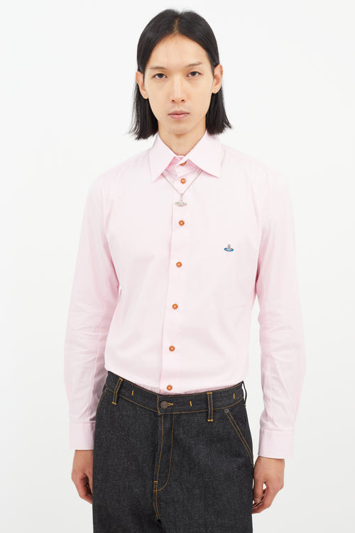 Vivienne Westwood Pink Logo Shirt