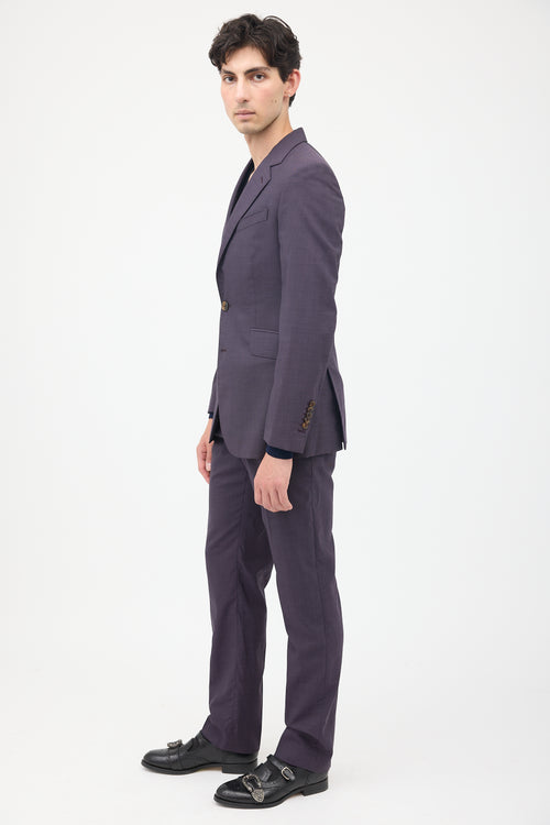 Vivienne Westwood Purple Tailored Pant Suit