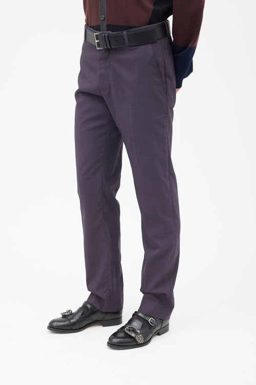 Vivienne Westwood Purple Tailored Pant Suit