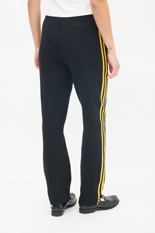 Wales Bonner X Adidas Black Knit Track Pant