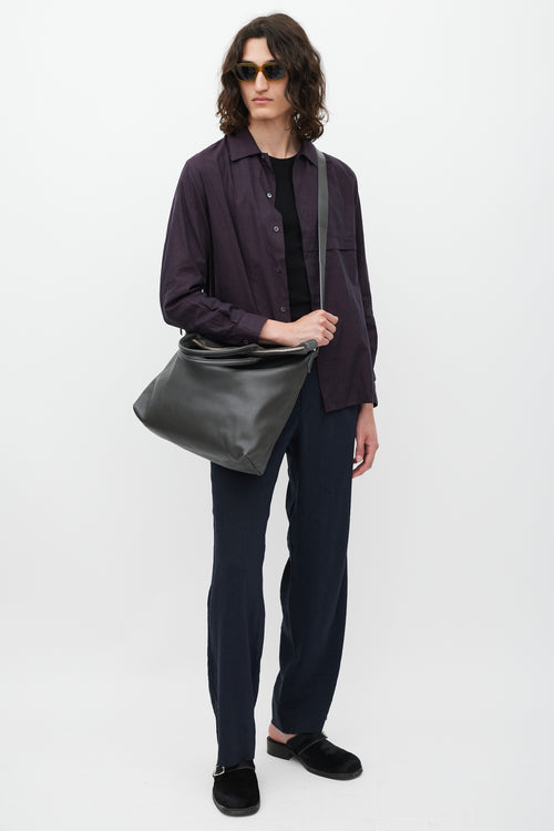 Want Les Essentiels Dark Grey Leather O
Hare Tote Bag