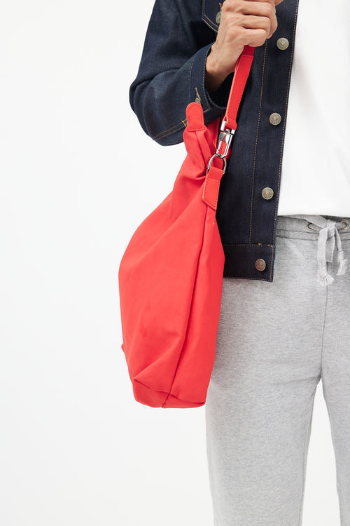 Want Les Essentiels Red Top Handle Tote Bag