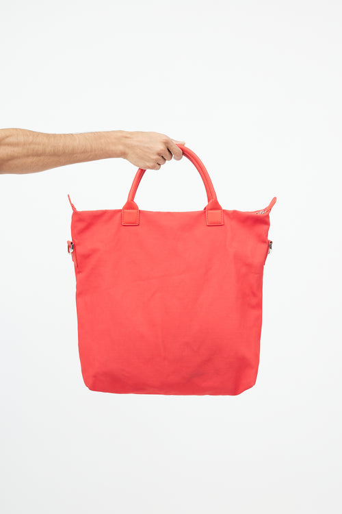 Want Les Essentiels Red Top Handle Tote Bag