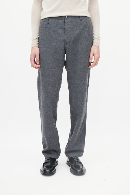 Wings + Horns Grey Five Pocket Trousers