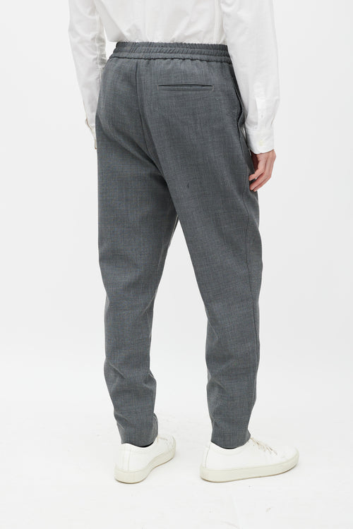 Wood Wood Grey Cropped Jogger Pant