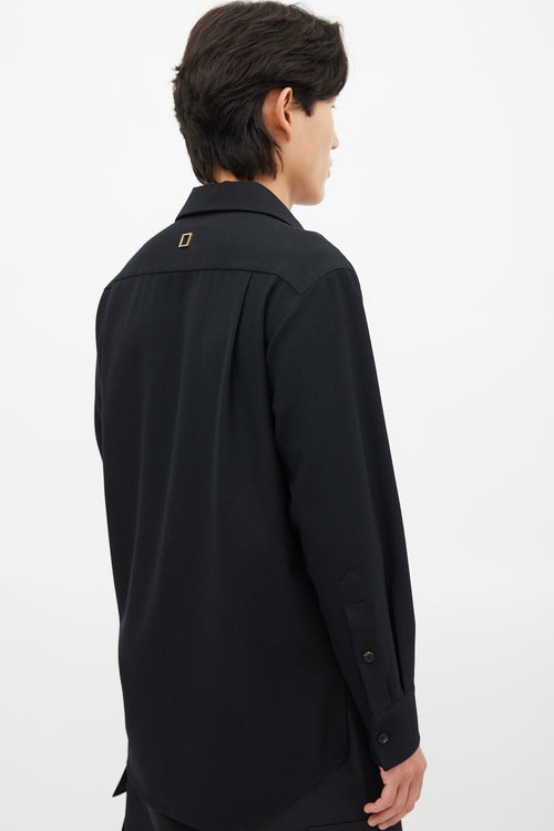 Wooyoungmi Black Long Sleeve Shirt