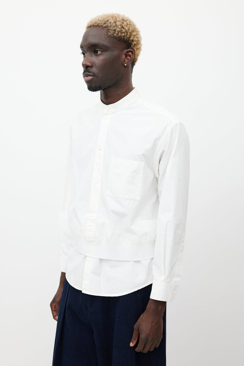 Wooyoungmi White Layered Shirt