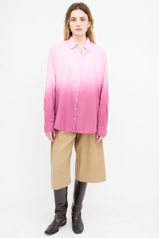 Xirena Ombré Button Up Shirt