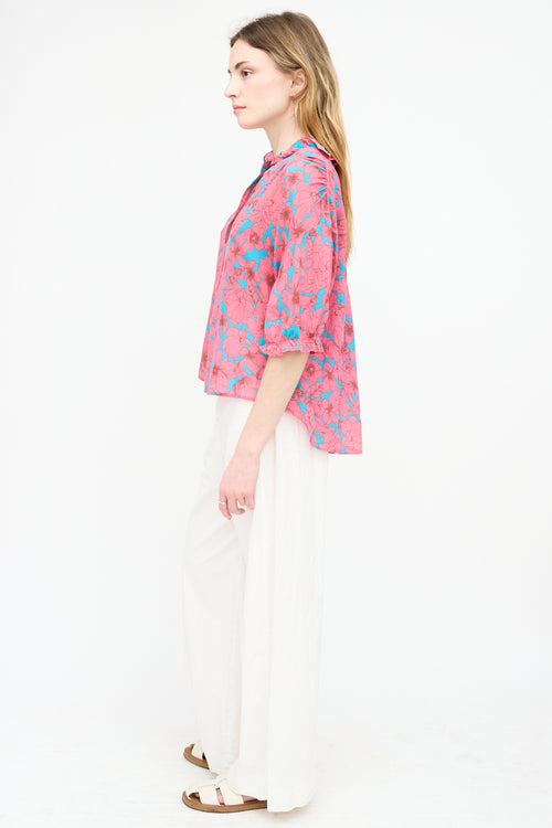 Xirena Floral Tunic Top