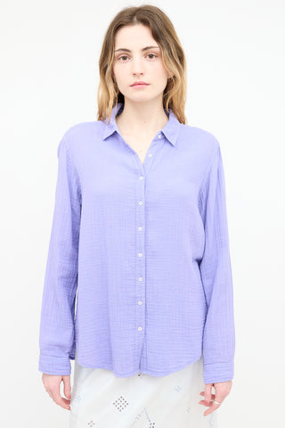 Xirena Muslin Button Up Shirt