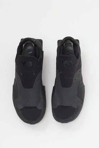 Y-3 Black Neoprene Mira Sneaker