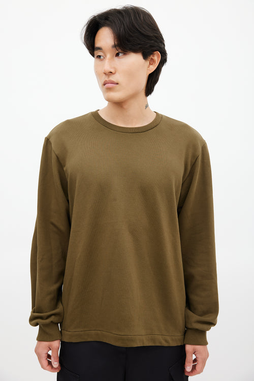 Y-3 Green Fishtail Sweatshirt